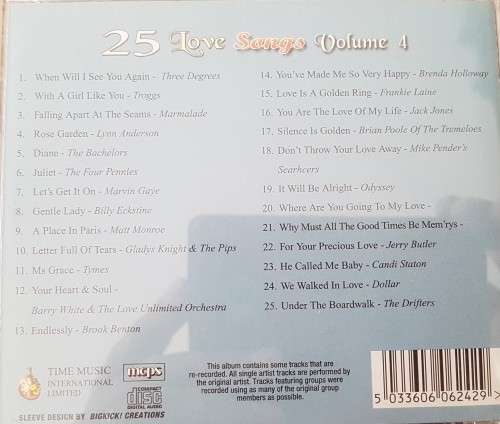 25 Love Songs