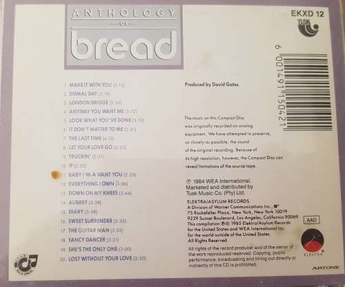 Bread - Anthology of