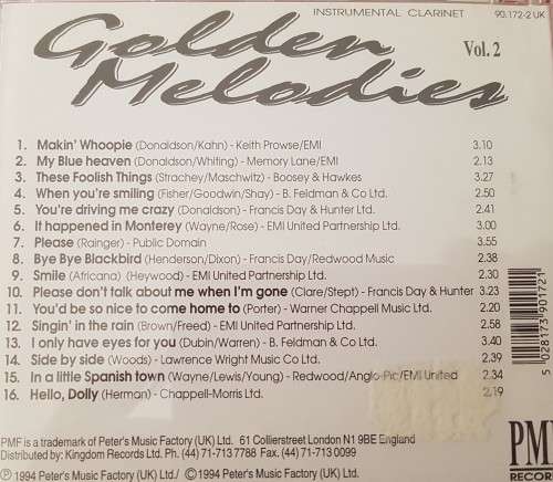 Unforgetable Golden Melodies - Vol.2
