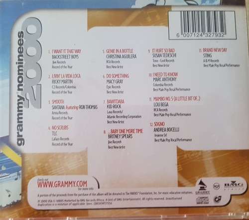 Grammy Nominees 2000