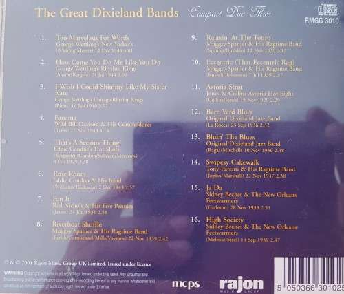 Dixieland Bands - Disk 3