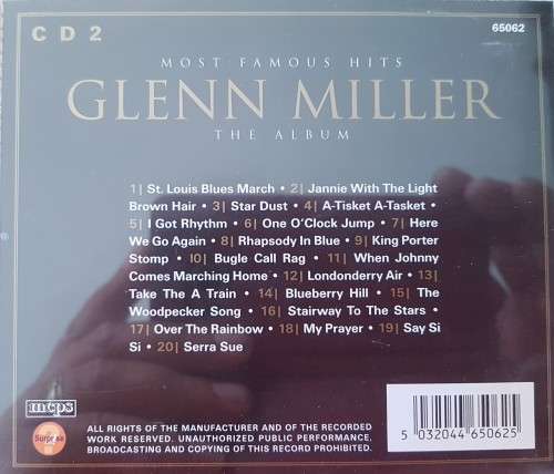 Glen Miller - Most Famous Hits CD #2