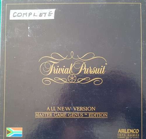 Trivial Pursuit -ALL NEW VERSION Master Game Genus Edition