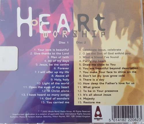 Heart - Worship in Spirit & truth - Vol.3 ( 2 Disk set)