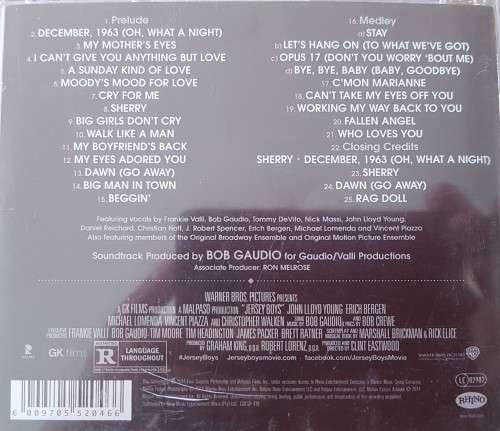 Jesrsey Boys - Music from the Motion Picture