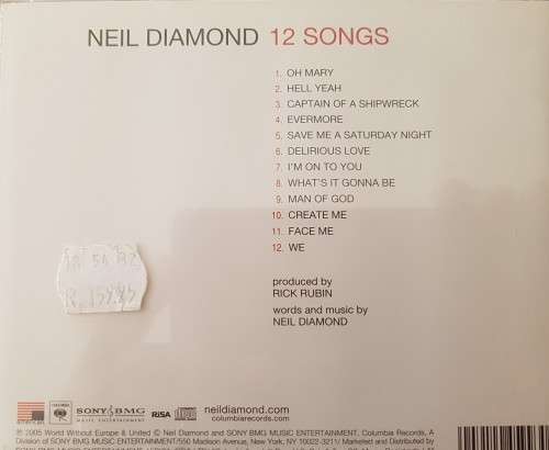 Neil Diamond - 12 Songs