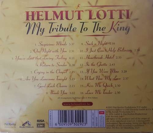 Helmut Lotti - My Tribute to the King