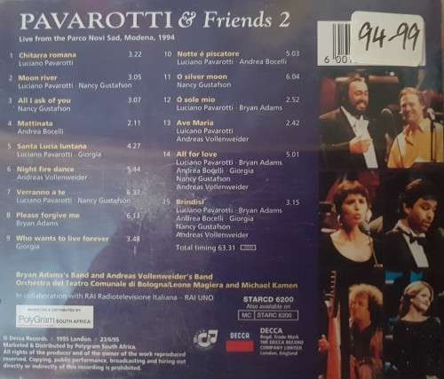 Pavarotti & Friends 2