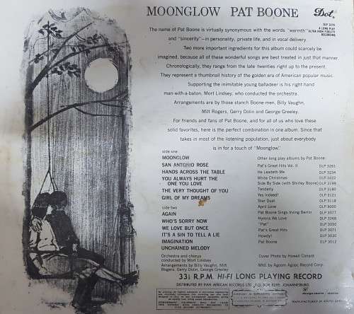 Moonglow - Pat Boone