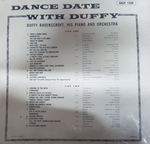 Dance Date with Duffy