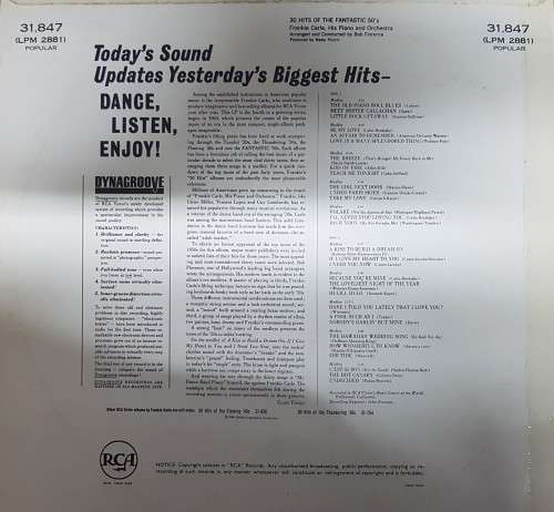 Frankie Carle - 30 Hits of the fantastic 50`s