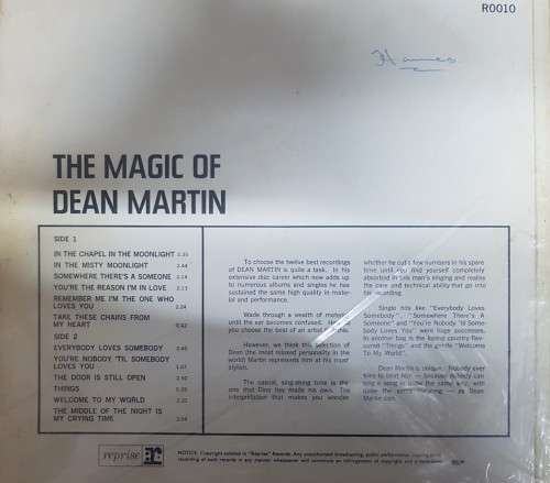 The Magic of Dean Martin