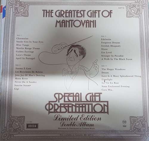 The Greatest Gift of Mantovani (2 LP Set)