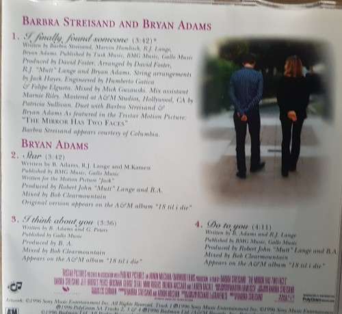 Babra Streisand / Bryan Adams - I Finally Found someone