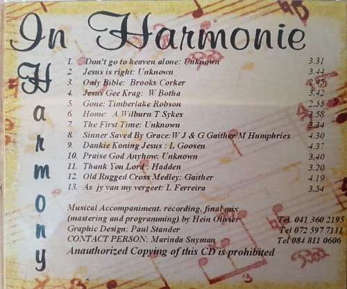 In Harmony