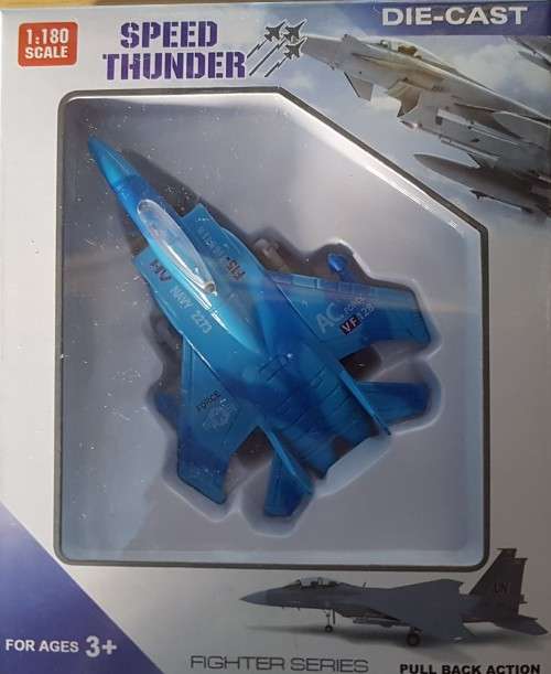 Speed Thunder: Fighter Series Diecast (Scale 1:180)