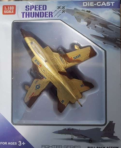 Speed Thunder: Fighter Series Diecast (Scale 1:180)