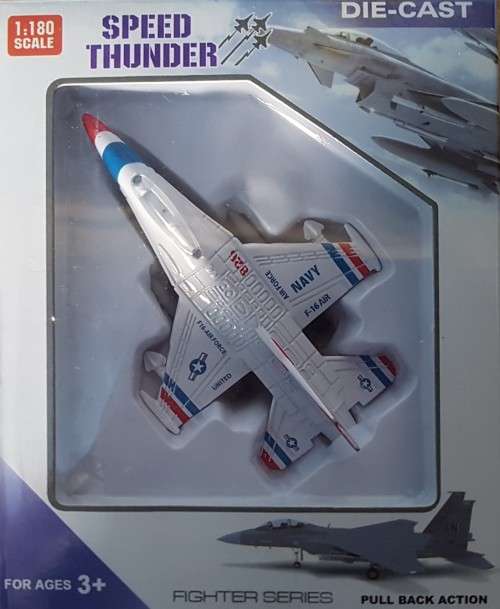 Speed Thunder: Fighter Series Diecast (Scale 1:180)