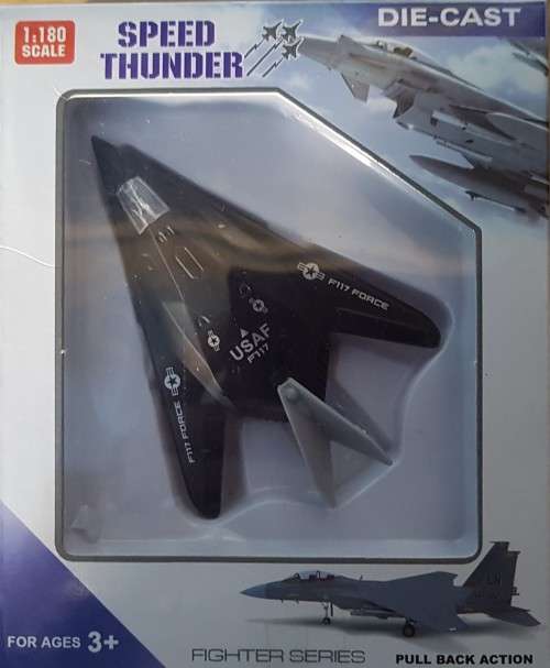 Speed Thunder: Fighter Series Diecast (Scale 1:180)
