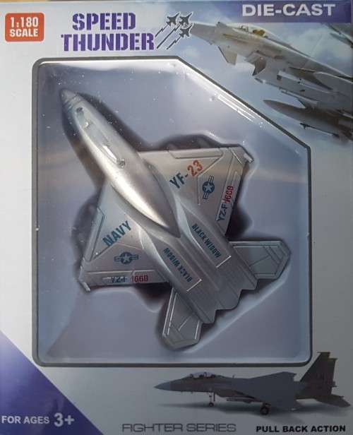 Speed Thunder: Fighter Series Diecast (Scale 1:180)