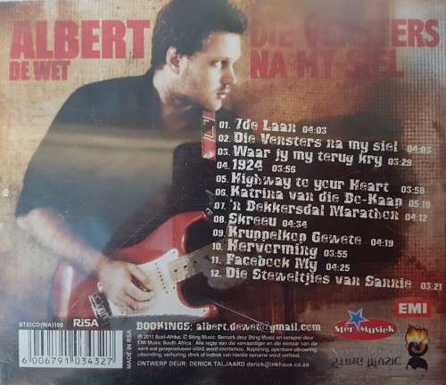 Albert De Wet - Die vensters na my siel