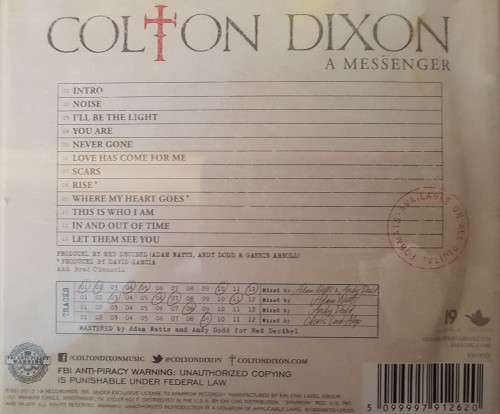 Colton Dixon - A Messenger