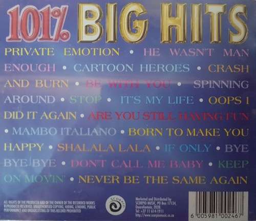 101% Big Hits