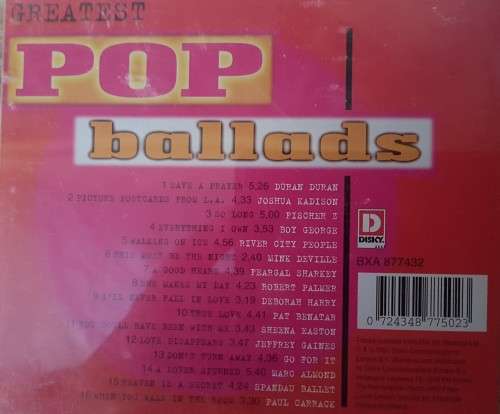 Greatest Pop Ballads