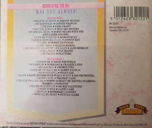 Rediscover the 50`s - May You Always (2 CD Set)