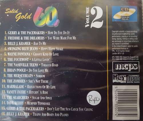 Solid Gold 60`s Volume 2