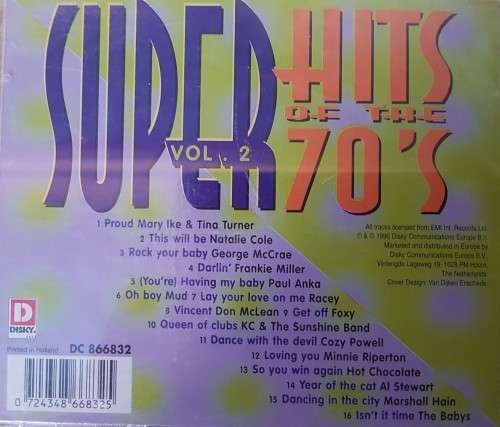 Super Hits of the 70`s Volume 2