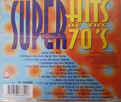 Super Hits of the 70`s Volume 1