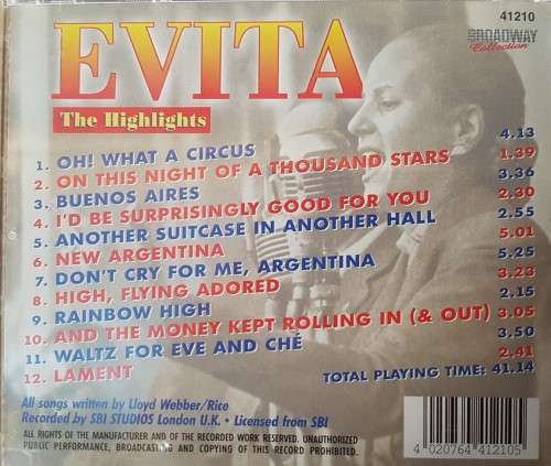 Evita - The Highlights