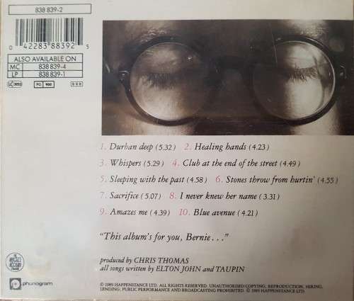 Elton John - Sleeping with the past