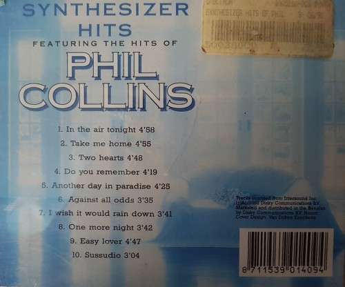 Synthesizer Hits - Featuring the hits of Phil Collins