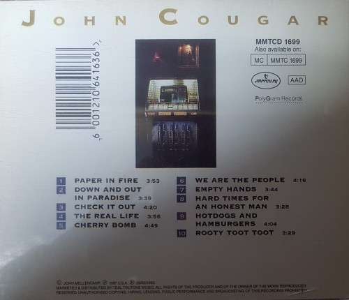 John Mellencamp - The lonesome jubilee
