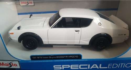 1973 Nissan Skyline 2000 GT-R (KPGC110) (Scale 1:24) by Maisto