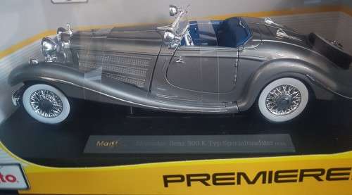 Mercedes-Benz 500 K Type Specialroadster 1936 (Scale 1:18) by Maisto