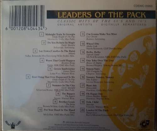 Leaders of the Pack - Classic Hits of the 60`s & 70`s