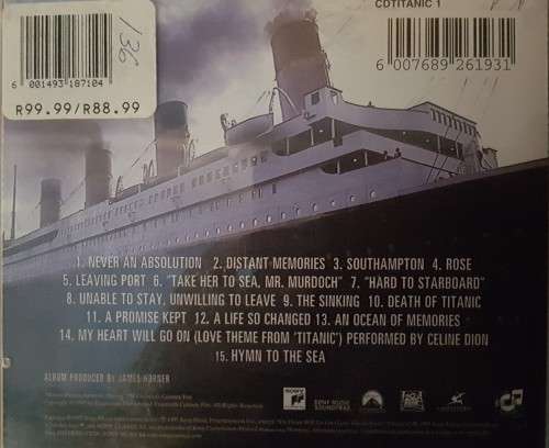 Titanic - Music from the motion picture
