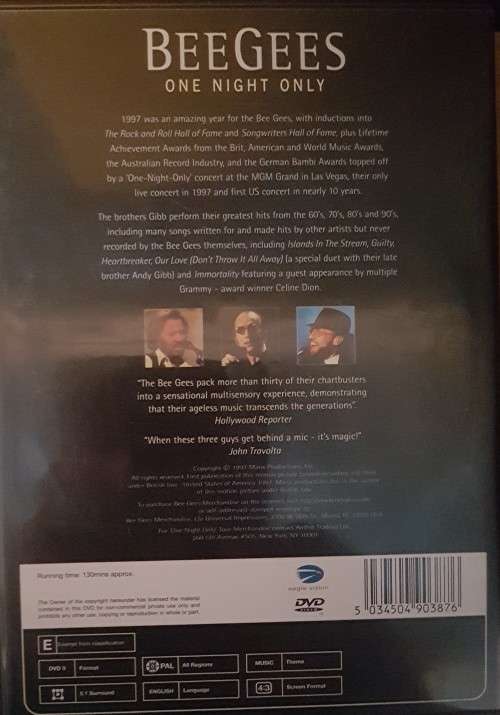 Bee Gees - One Night Only