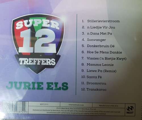 Jurie Els - Super 12 Treffers