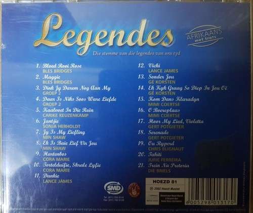 Legendes - Verskeie Kunstenaars