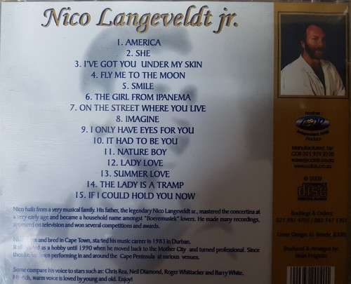 Nico Langeveldt Jr - SHE