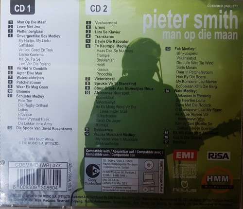 Pieter Smith - Man op die maan (2 CD)