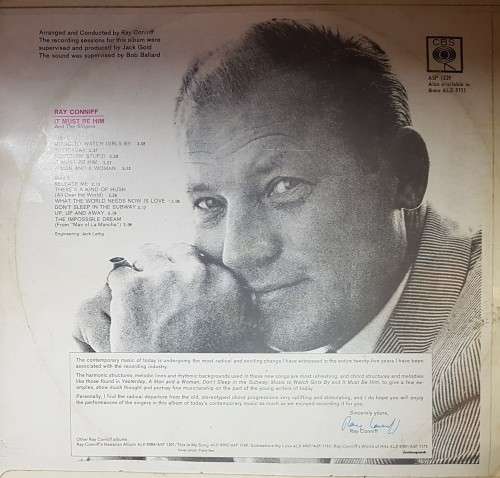 Vinyl Record: Ray Conniff - It must be Him