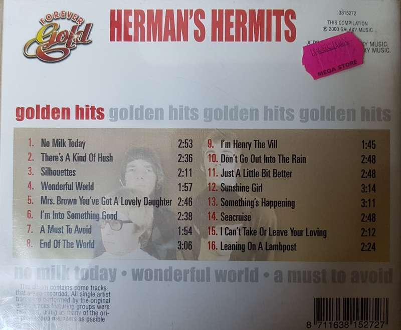 Herm`s Hermits - Golden hits