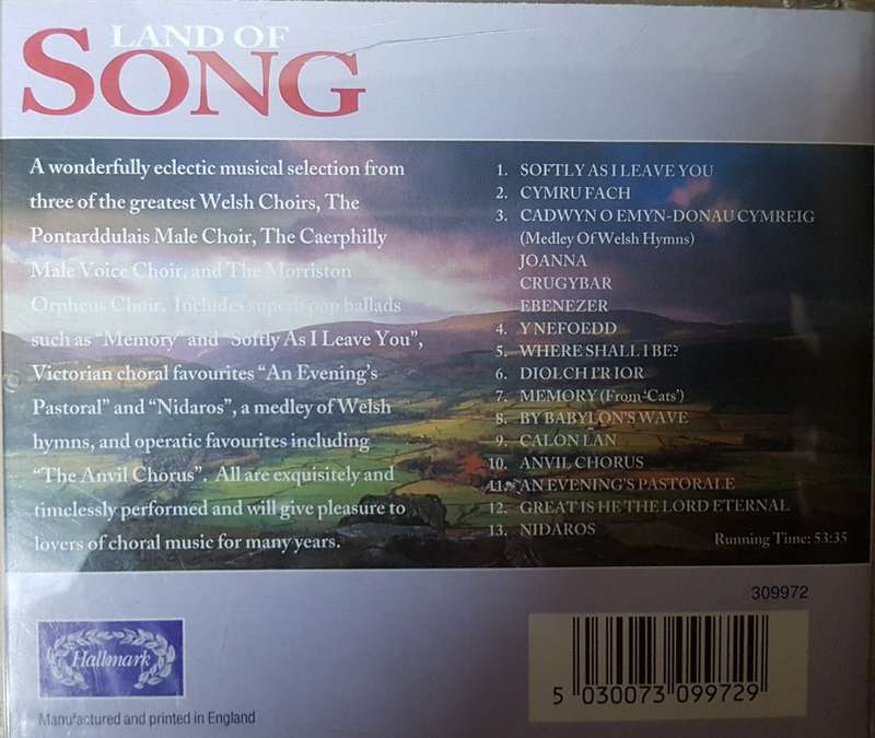 Land of Song - More Welsh Choir Favourites