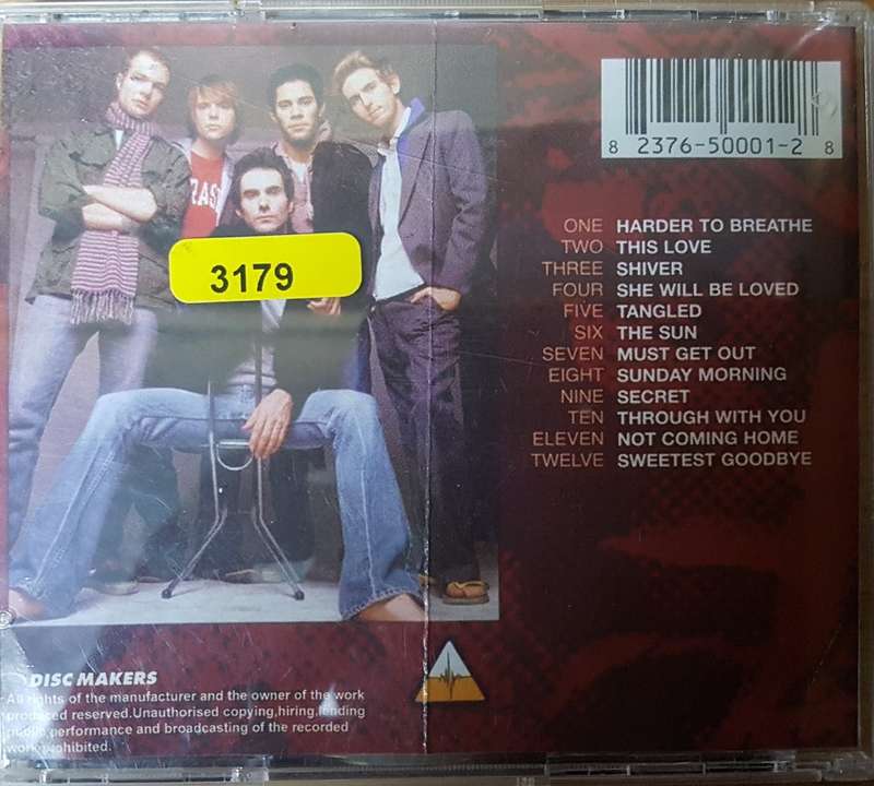 Maroon 5 - Songs about jane