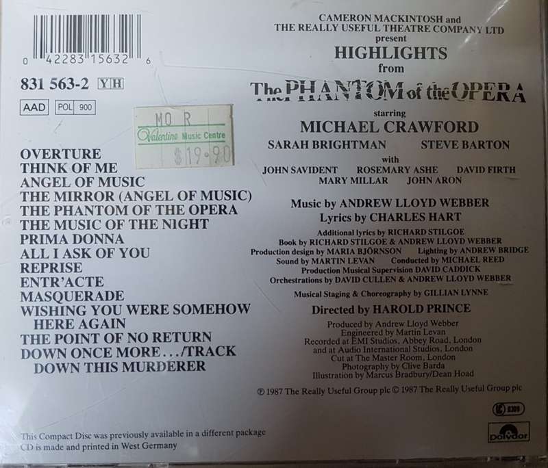The Phantom of the Opera
